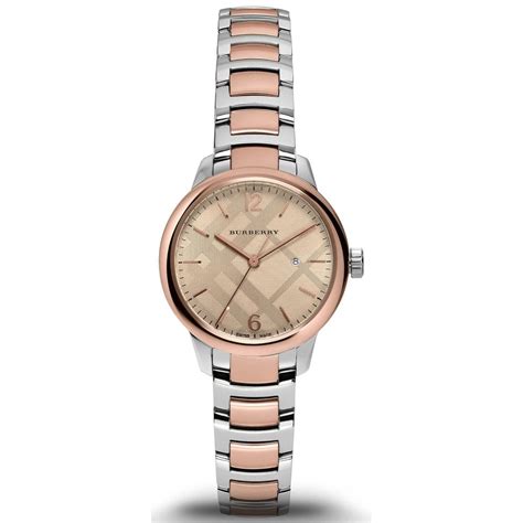 burberry two tone watch|Burberry Watches For Women .